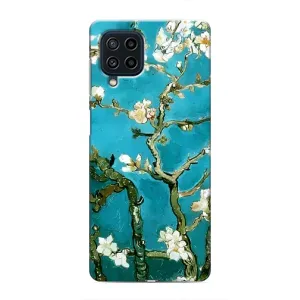 Чехол с принтом САКУРЫ на Samsung Galaxy M22 (Цветение Сакуры)