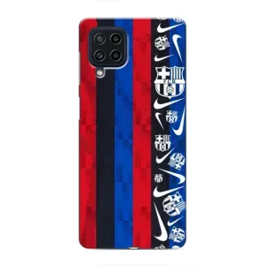 Чехол для Samsung Galaxy M22 (Барселона) (Фанат Барсы)
