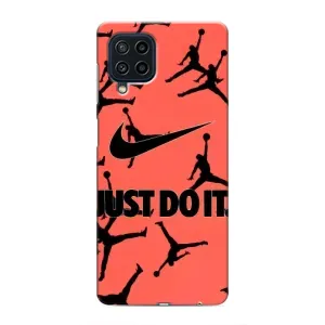 Силиконовый Чехол Nike Air Jordan на Самсунг Галакси М22