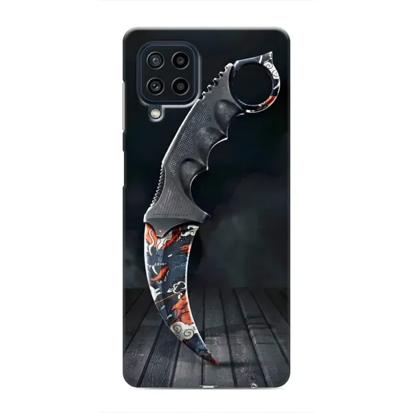 Чехол с рисунком «Кинжал КС ГО» для Samsung Galaxy M22 Чехол с рисунком «Кинжал КС ГО» для Samsung Galaxy M22