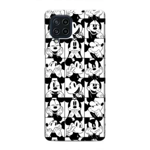 Чехлы с принтом Микки Маус на Samsung Galaxy M22 (Коллаж Микки Маус)