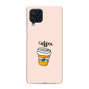 Чехол с изображением вкусной еды для Samsung Galaxy M22 (Кружка кофе)