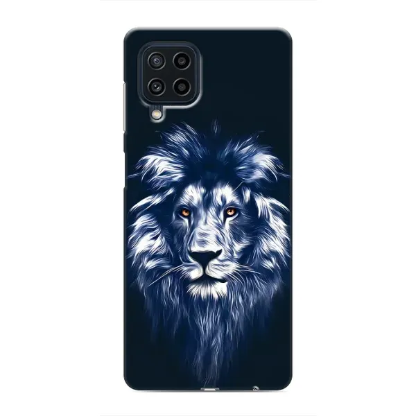 Чехол с рисунком «Лев - синий» для Samsung Galaxy M22 Чехол с рисунком «Лев - синий» для Samsung Galaxy M22