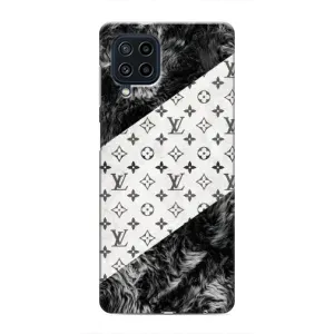 Чехол Стиль Louis Vuitton на Samsung Galaxy M22 (LV на белом)