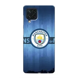 Силиконовые Чехлы принт Футбол на Samsung Galaxy M22 (ManCity)