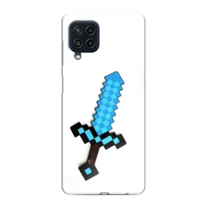 Чохли для Samsung Galaxy M22 (Персонажі МайнКрафт) (Меч)