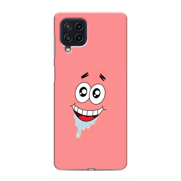 Чехол с рисунком «Мордочка Патрика» для Samsung Galaxy M22