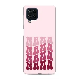 Чехлы на день мамы для Самсунг Галакси М22 (Надпись мама)