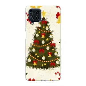 Чехол Новогодняя Елка на Samsung Galaxy M22 (Новогодний принт)