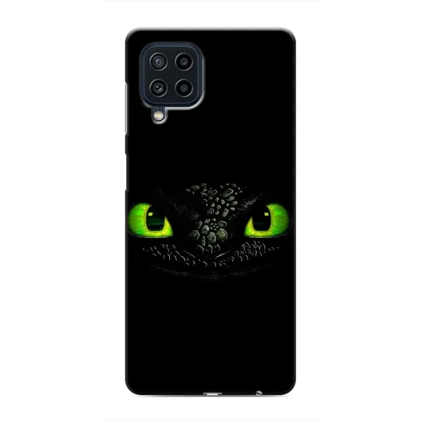Чехол с рисунком «Глаза Беззубика» для Samsung Galaxy M22 Чехол с рисунком «Глаза Беззубика» для Samsung Galaxy M22