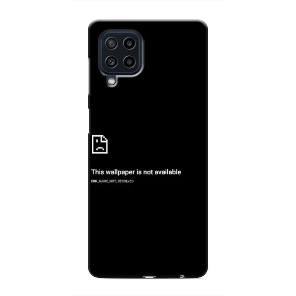 Чехол с рисунком «Ошибка» для Samsung Galaxy M22 Чехол с рисунком «Ошибка» для Samsung Galaxy M22