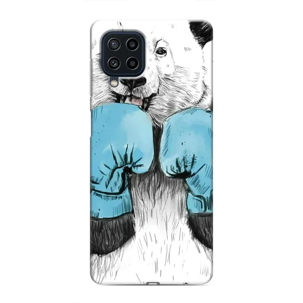 Чехол с рисунком «Панда боксер» для Samsung Galaxy M22 Чехол с рисунком «Панда боксер» для Samsung Galaxy M22