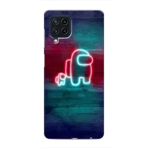 Чохол "Амонг Ас" для Самсунг Галаксі М22 (З вихованцем)