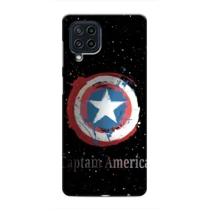 Чохол с Щітом Капітана Америки на Samsung Galaxy M22 (Щит Капітана)