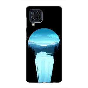 Літній Чохол на Samsung Galaxy M22 (Синій Водоспад)