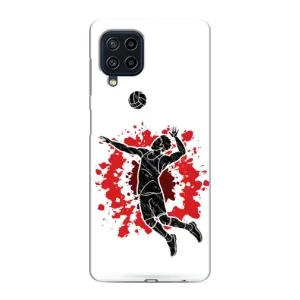 Чехлы с принтом Спортивная тематика для Samsung Galaxy M22 (Волейболист)
