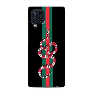 Чехлы Бренд GUCCI для Samsung Galaxy M22 (Змей Гуччи)