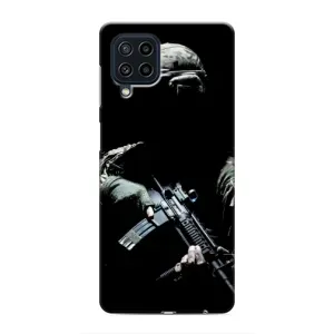 ЗСУ Чехлы (TPU) для Samsung Galaxy M22 (ЗСУ снайпер)