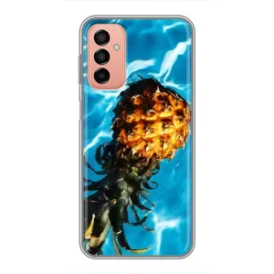 Чехол с изображением вкусной еды для Samsung Galaxy M23 (5G) (Ананас)