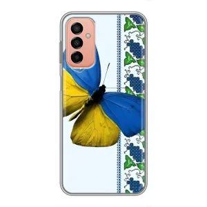Чохол з Українською символікою на Самсунг Галаксі М23 (5G) (Метелик)