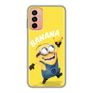 Мультяшный принт на Чехол для Самсунг Галакси М23 (5G) (Banana)