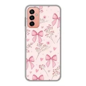 Чехол банты для Samsung Galaxy M23 (5G) (Банты с цветами)