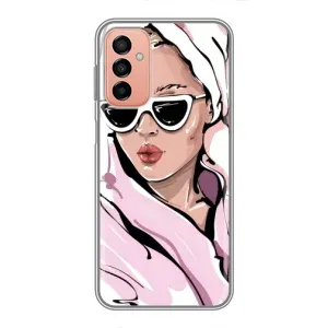 Чохол з картинкою Модні Дівчата Samsung Galaxy M23 (5G) (Дівчина в халаті)