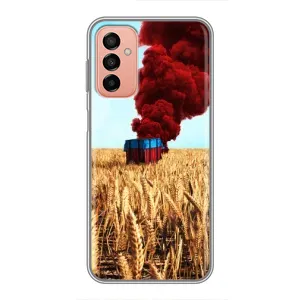 Чехол (TPU) с картинкой "Лого Пабг" на Самсунг Галакси М23 (5G) (Дроп)