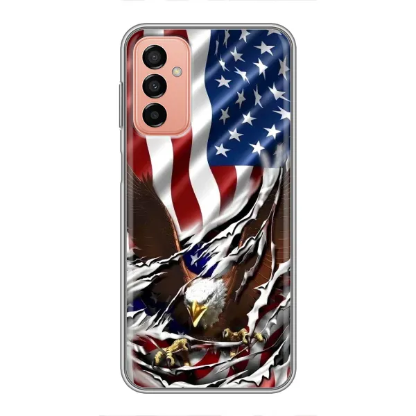 Чехол с рисунком «Флаг USA» для Samsung Galaxy M23 (5G)