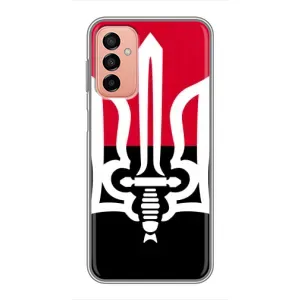 Чехлы УПА (Красно-Чёрный) на Samsung Galaxy M23 (5G) (Герб Украины)