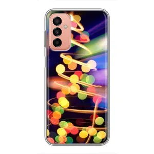 Чехол Новогодняя Елка на Samsung Galaxy M23 (5G) (Гирлянды)