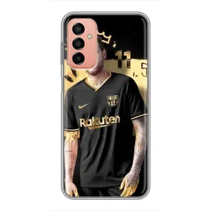 Силиконовый Чехол Samsung Galaxy M23 (5G) (Gold Neymar)