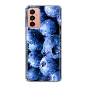 Чехол с изображением вкусной еды для Samsung Galaxy M23 (5G) (Голубика)