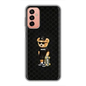 Чехлы Мишка Тедди для Самсунг Галакси М23 (5G) (GUCCI Teddy)