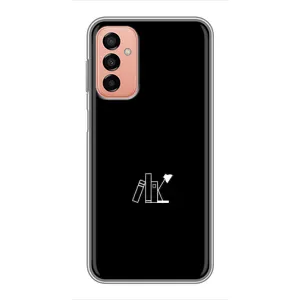 Чохол з картинками на чорному фоні для Samsung Galaxy M23 (5G) (Книжки)