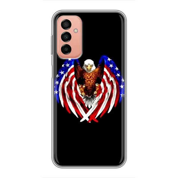 Чехол с рисунком «Крылья США» для Samsung Galaxy M23 (5G)