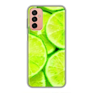 Чехол с изображением вкусной еды для Samsung Galaxy M23 (5G) (Лайм)