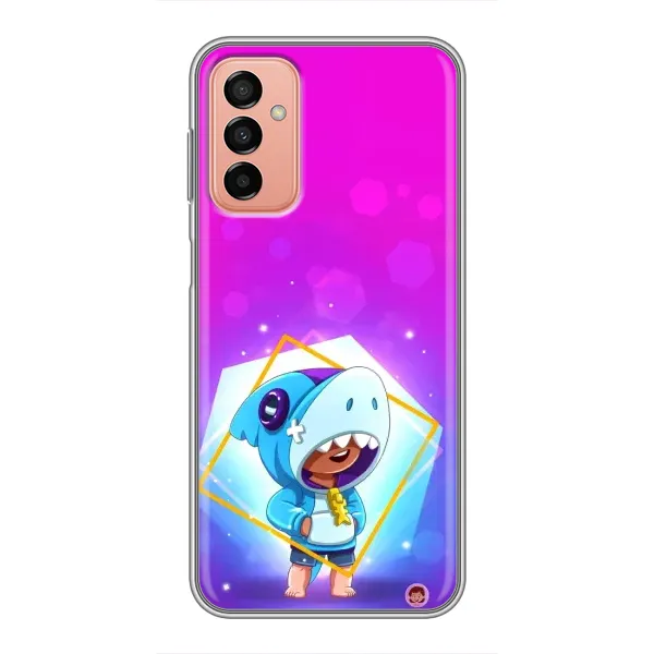Чехол с рисунком «Леон в костюме Акулы» для Samsung Galaxy M23 (5G)