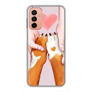 Чехол (ТПУ) Милые собачки для Samsung Galaxy M23 (5G) (Любовь к собакам)