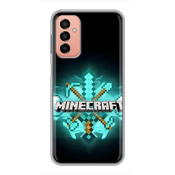 Чехол с рисунком «MineCraft 2» для Samsung Galaxy M23 (5G)