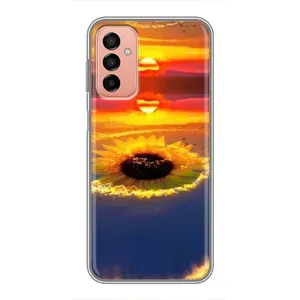 Чехлы с картинкой Подсолнухов для Самсунг Галакси М23 (5G) (Небо подсолнух)