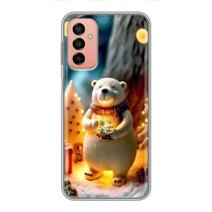 Чехлы на Новый Год Samsung Galaxy M23 (5G) (Новогодний ведмеженок)