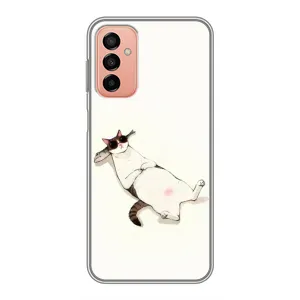 Чехол на тематику: Коты для Samsung Galaxy M23 (5G) (Отдых)