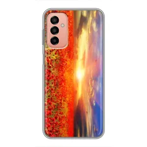 Чехлы с картинкой (Тюльпаны) на Самсунг Галакси М23 (5G) (Поле тюльпанов)