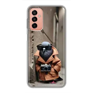 Чехол с мемами тралалело тралала для Samsung Galaxy M23 (5G) (Шпиониро голубио)