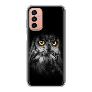 Чехлы с принтом СОВЫ для Samsung Galaxy M23 (5G) (Сова на чёрном)