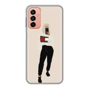 Силіконовый Чохол на Samsung Galaxy M23 (5G) з картинкой Модных девушек (Стильна)