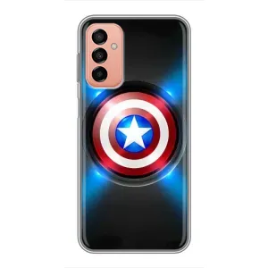 Чехол с Щитом Капитана Америки на Samsung Galaxy M23 (5G) (Яркий Щит Капитана)