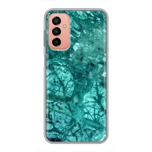 Чехлы с тематикой "Мрамор" на Самсунг Галакси М23 (5G) (Зеленый мрамор)