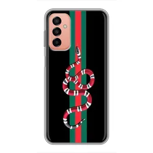 Чехлы Бренд GUCCI для Samsung Galaxy M23 (5G) (Змей Гуччи)